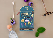 Load image into Gallery viewer, Edible Flowers (Charm) - Seed Packet & Cocktail Recipe