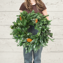 Load image into Gallery viewer, Hand-crafted Grapevine Holiday Wreaths
