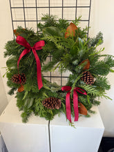 Load image into Gallery viewer, Fresh Holiday Hand-Crafted Wreaths