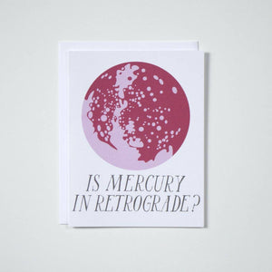 Is Mercury in Retrograde? Note Card