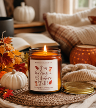 Load image into Gallery viewer, I am Having a Gilmore Fall | 8oz Pure Soy Candle
