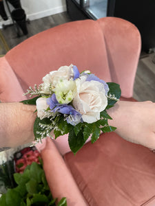 Prom Wrist Corsages (with matching boutonniere)