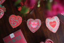 Load image into Gallery viewer, Valentine&#39;s Sewn Garland

