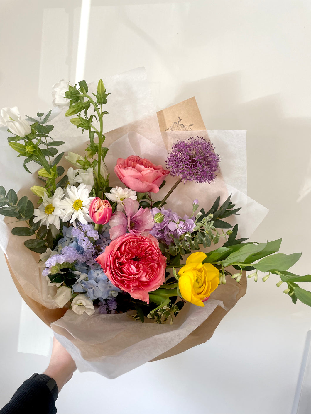 Larger Hand-tied Floral Bouquet (Mother's Day Pre-Order)