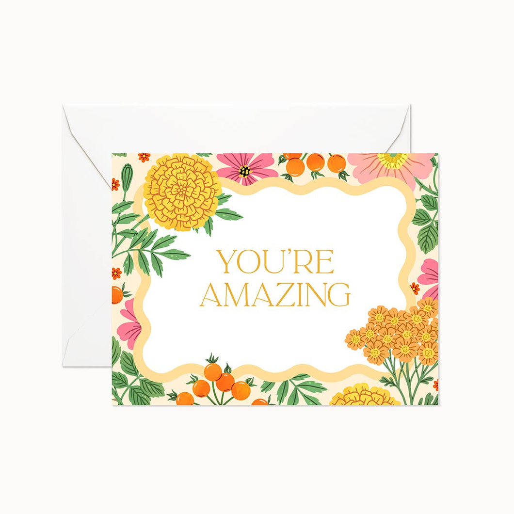You're Amazing Card