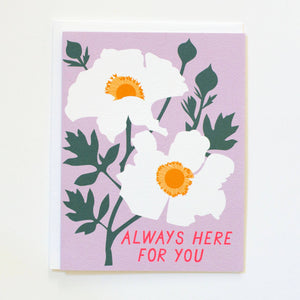 Always Here for You Note Card