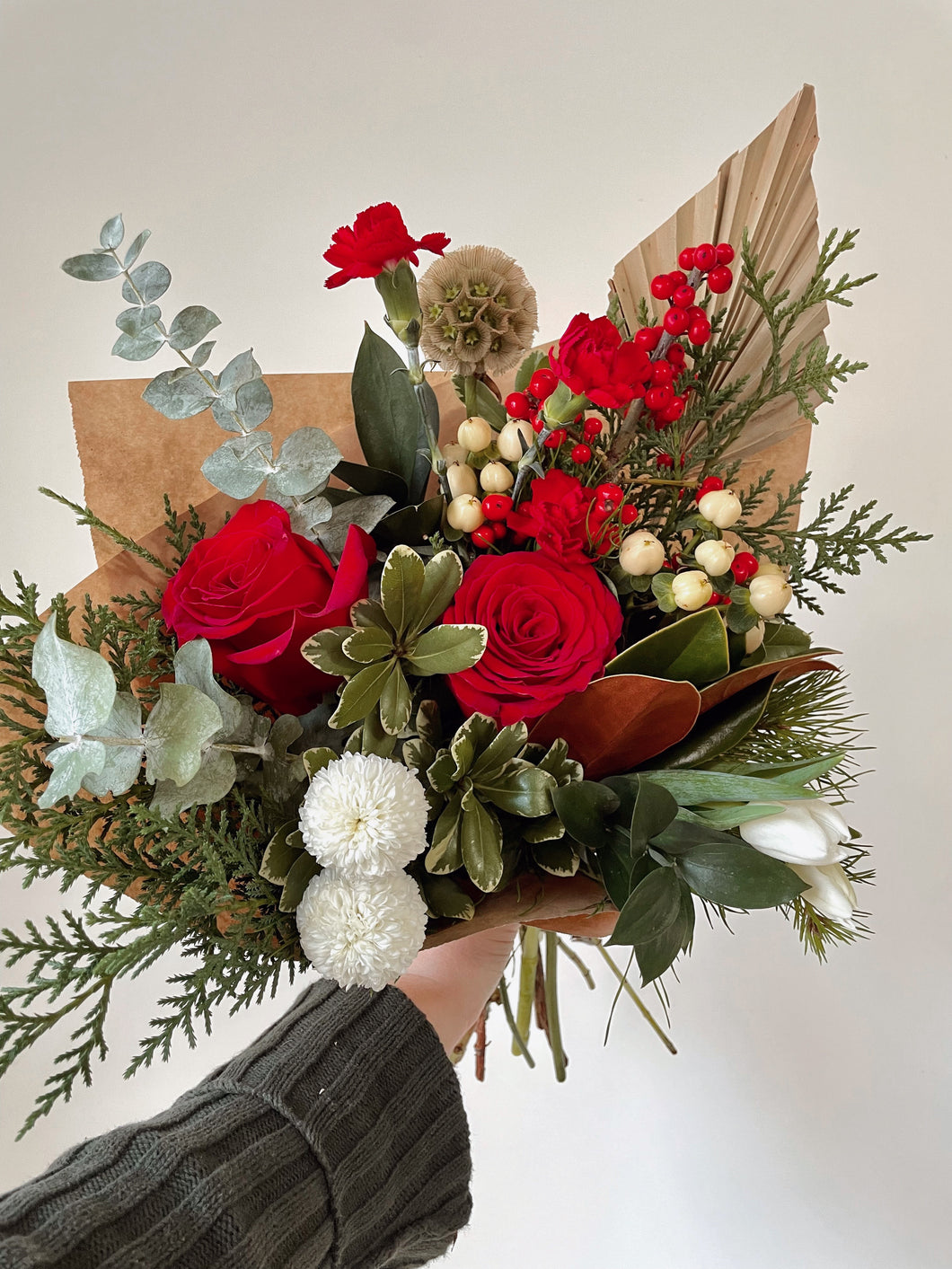 (PRE-ORDER) Holiday Hand-Tied Bouquet