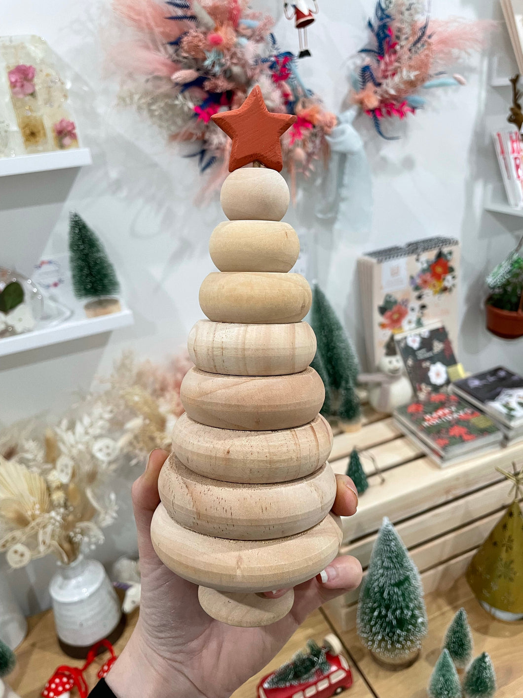 Wooden Ring Tree